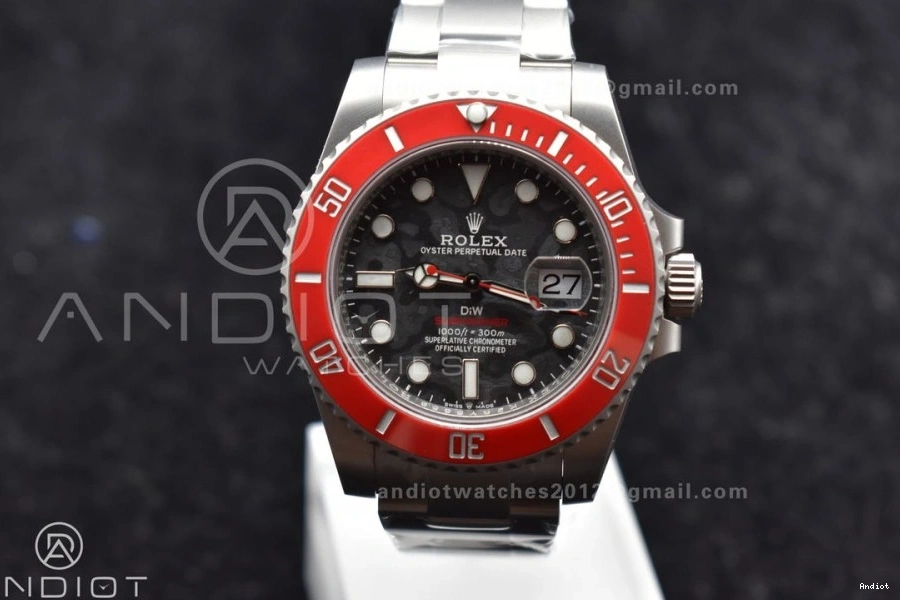 SS Best DIW VSF Edition Sandblasted Bracelet VS3135 On 1:1 Submariner Pluto 0424